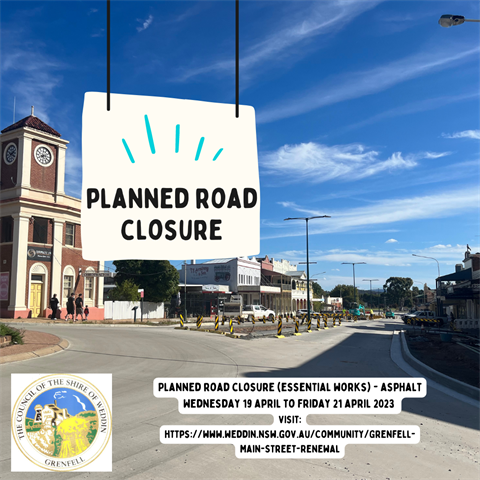 Planned Road Closure